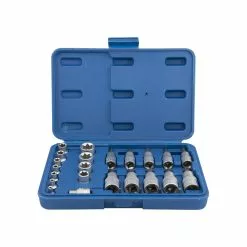 Torx Dop En Bitsset 1/4"+3/8"