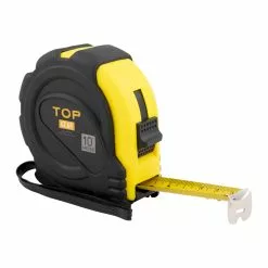 TOPGEAR Rolbandmaat 10 Meter, Rubber Grip