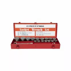 Doppendoos 3/4", 21-delig Mm.*