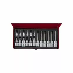 Doppenset 18 Dlg Inbus 1/4" + 1/2"