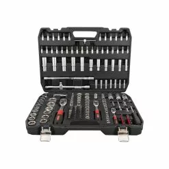 Doppendoos 171-delig 1/4"+3/8"+1/2"